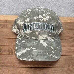 Arizona Hat Adult Digital Camouflage Ripstop Strap Back Camo Cap Outdoors Army